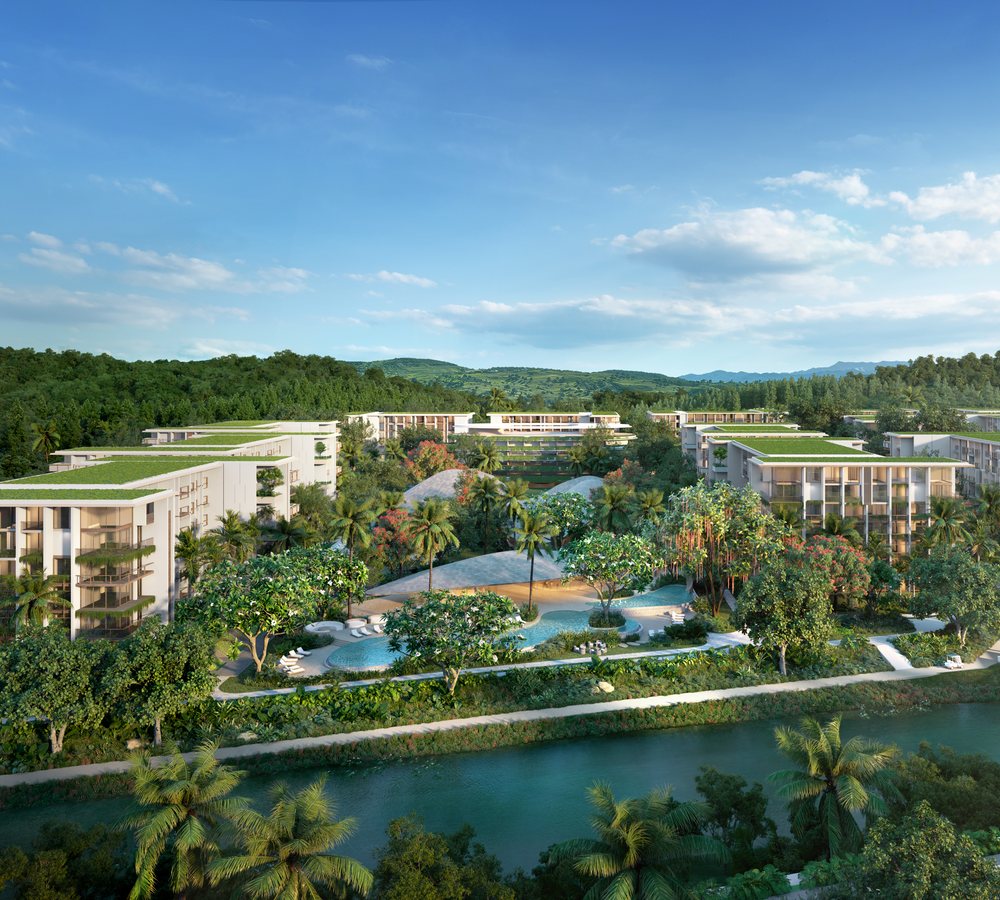 Garden Of Eden — view across the canal